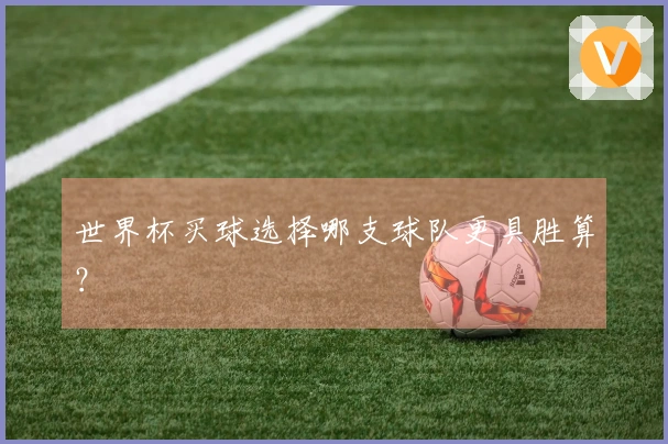 世界杯买球选择哪支球队更具胜算？